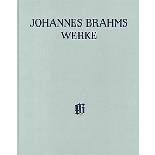 G. Henle Verlag Symphony No 4 E-Min Op 98 Arranged for One and Two Pa 4-Hands Henle Complete Edition Hardcover by Brahms