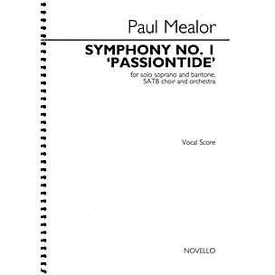 Novello Symphony No. 1 'Passiontide' SATB Score Composed by Paul Mealor