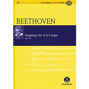Schott Symphony No. 8 in F Major, Op. 93 Study Score Series Softcover with CD Composed by Ludwig van Beethoven