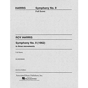 Associated Symphony No. 9 (1962) (Full Score) Study Score Series Composed by Roy Harris