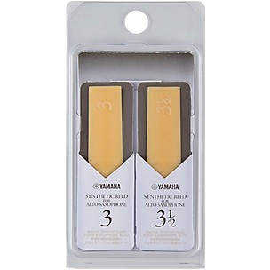 Yamaha Synthetic Alto Saxophone Reed Sample Pack; 3.0-3.5