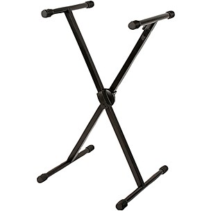Quik-Lok T-500 Heavy-Duty Single-Braced Keyboard Stand