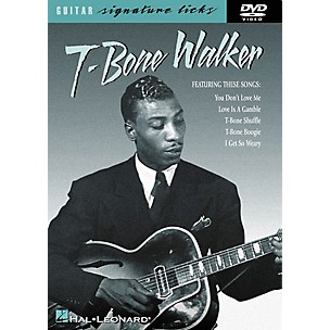 Hal Leonard T-Bone Walker Signature Licks (DVD)