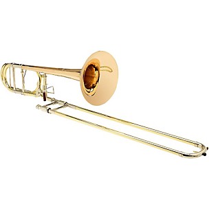 S.E. SHIRES TBQ30R Q-Series Professional F-Attachment Trombone Lacquer, Yellow Brass Bell