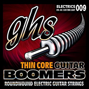 GHS TC-GBCL Thin Core Boomers Custom Light Electric Guitar Strings (9-46)
