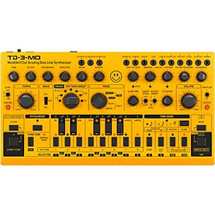 Behringer TD-3-MO-AM Analog Bass Line Synthesizer - Yellow