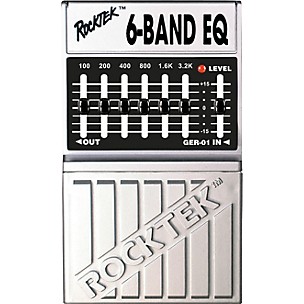 Rocktek TER-01 6-Band Graphic EQ Pedal