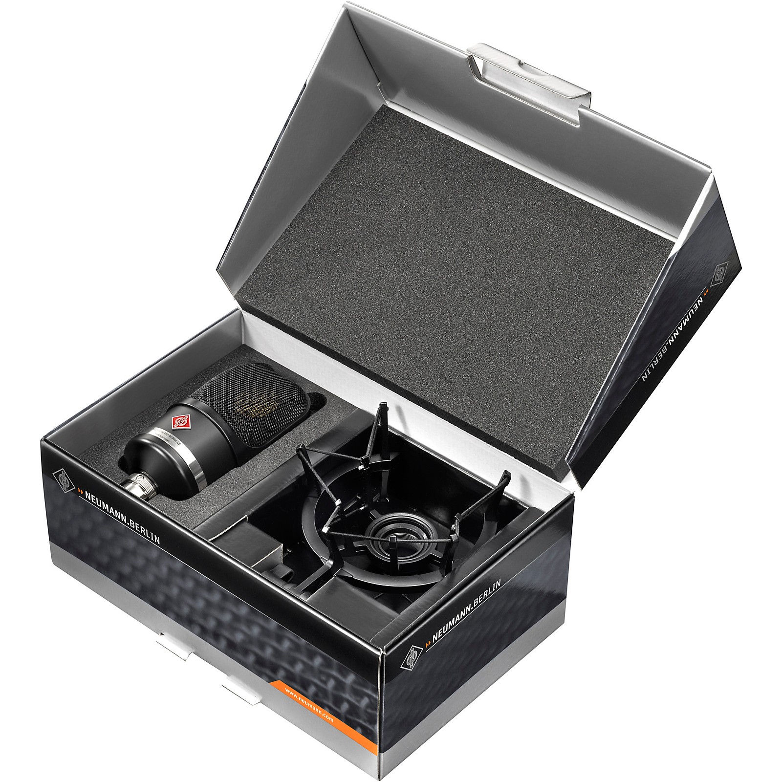 【新品未使用】Neumann ノイマンTLM 107 黒 Studio set Neumann TLM 107 BK Studio Set | Music & Arts