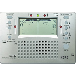 Korg TM-40 Digital Tuner Metronome