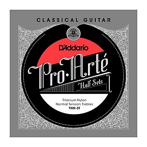 D'Addario TNN-3T Pro-Arte Normal Tension Classical Guitar Strings Half Set