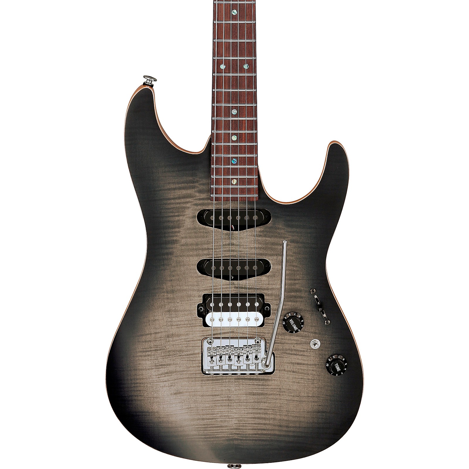 ギター BSM BMQV 2023 - Ibanez Tom Quayle Signature TQMS1 - Celeste Blue