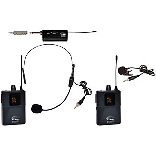 Galaxy Audio TREK UHF DUAL BODY PACK HEADSET AND LAPEL WIRELESS