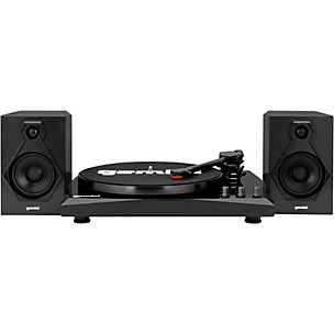 Gemini TT-900BB Vinyl Record Player Turntable With Bluetooth and Dual Stereo Speakers Black/Black