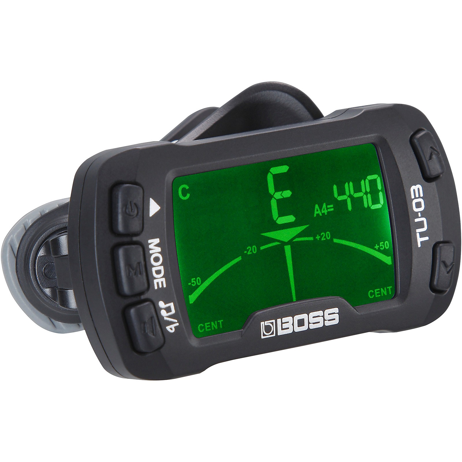 BOSS TU-03 Clip-on Tuner and Metronome | Music & Arts