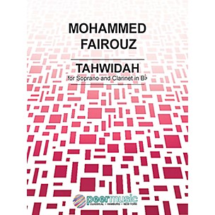 PEER MUSIC Tahwidah Peermusic Classical Series Composed by Mohammed Fairouz