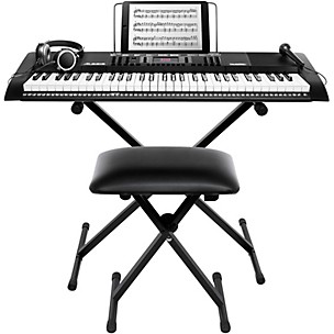 Alesis Talent 61 MKII 61-Key Portable Keyboard Package