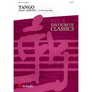 De Haske Music Tango For Alto Saxophone And Band  Sc Only Grade 3 (16 Duets) Concert Band