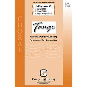 PAVANE Tango (from Solfege Suite #3) 2-Part composed by Ken Berg