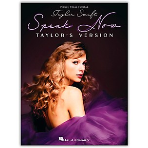 Hal Leonard Taylor Swift - Speak Now (Taylor's Version) Piano/Vocal/Guitar Songbook