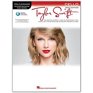 Hal Leonard Taylor Swift For Cello - Instrumental Play-Along 2nd Edition Book/Online Audio