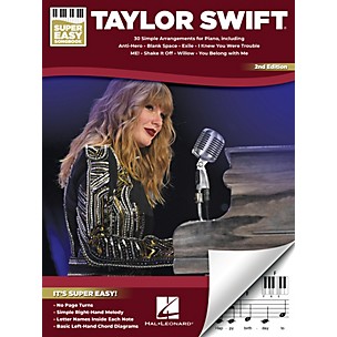 Hal Leonard Taylor Swift Super Easy Songbook - 2nd Edition