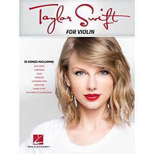 Hal Leonard Taylor Swift for Violin Instrumental Folio