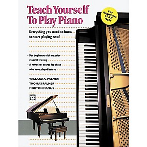 Alfred Teach Yourself Piano (Book/CD)