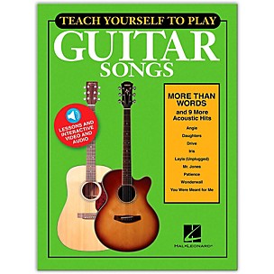 Hal Leonard Teach Yourself To Play "More Than Words" & 9 More Acoustic Hits for Guitar