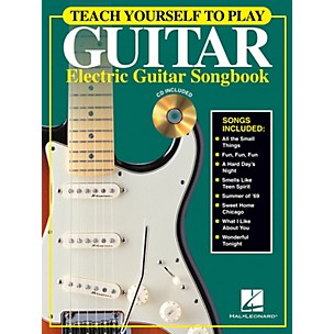 Hal Leonard Teach Yourself to Play Guitar - Electric Guitar Songbook Guitar Book Series Softcover with CD by Various