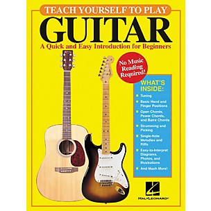 Hal Leonard Teach Yourself to Play Guitar Book