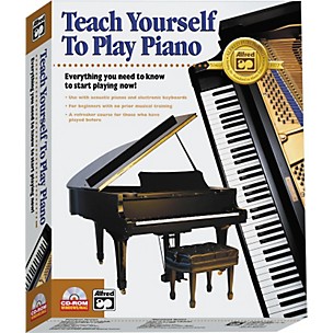 Alfred Teach Yourself to Play Piano CD-ROM