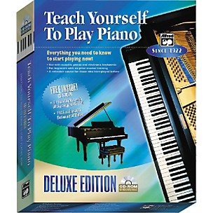 Alfred Teach Yourself to Play Piano Deluxe Edition CD-ROM