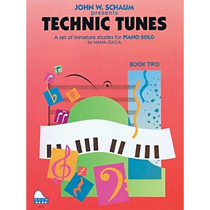 Schaum Technic Tunes, Bk 2 Educational Piano Series Softcover