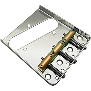 AxLabs Tele-Style Steel Plate Bridge with Vintage Saddles