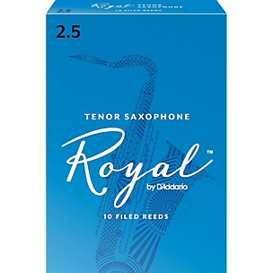 Rico Royal Tenor Saxophone Reeds, Box of 10