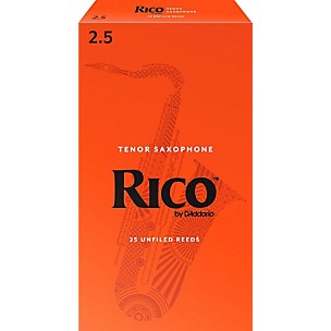 Rico Tenor Saxophone Reeds, Box of 25