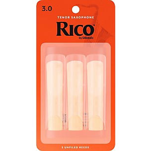Rico Tenor Saxophone Reeds, Box of 3