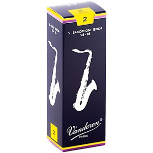 Tenor Saxophone Reeds Strength 2 Box of 5