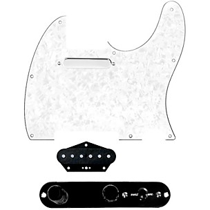 920d Custom Texas Grit Loaded Pickguard for Tele With T3W-REV-B Control Plate