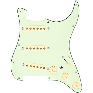 920d Custom Texas Growler Loaded Pickguard for Strat With Aged White Pickups and S7W-MT Wiring Harness