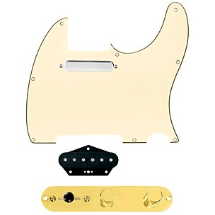 920d Custom Texas Vintage Loaded Pickguard for Tele With T3W-G Control Plate