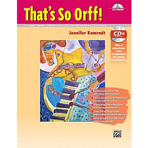 Alfred That's So Orff! (Book/Online Audio)