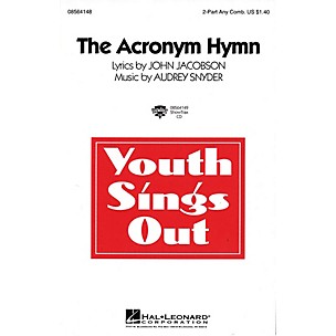 Hal Leonard The Acronym Hymn ShowTrax CD Composed by Audrey Snyder