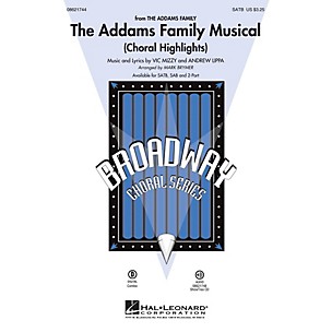 Hal Leonard The Addams Family Musical (Choral Highlights) 2-Part Arranged by Mark Brymer