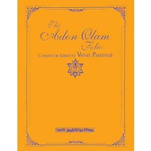 Tara Publications The Adon Olam Folio Tara Books Series Softcover