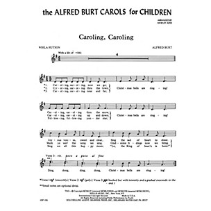 Shawnee Press The Alfred Burt Carols for Children UNIS arranged by Hawley Ades