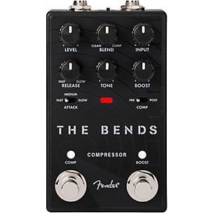Fender The Bends Compressor V2 Guitar Effects Pedal -