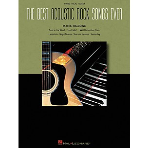 Hal Leonard The Best Acoustic Rock Songs Ever Piano, Vocal, Guitar Songbook