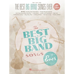 Hal Leonard The Best Big Band Songs Ever - 4th Edition Piano/Vocal/Guitar Songbook