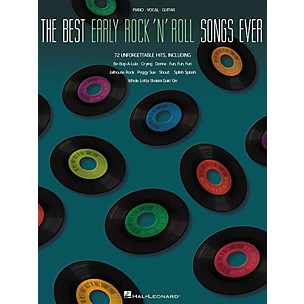 Hal Leonard The Best Early Rock'N'Roll Songs Ever Piano/Vocal/Guitar Songbook